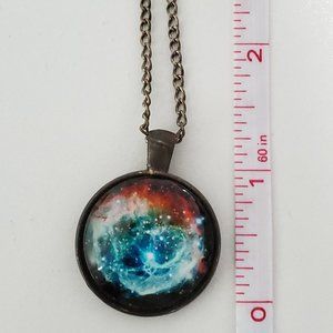 Set of 2 Costume Necklaces with Pendants